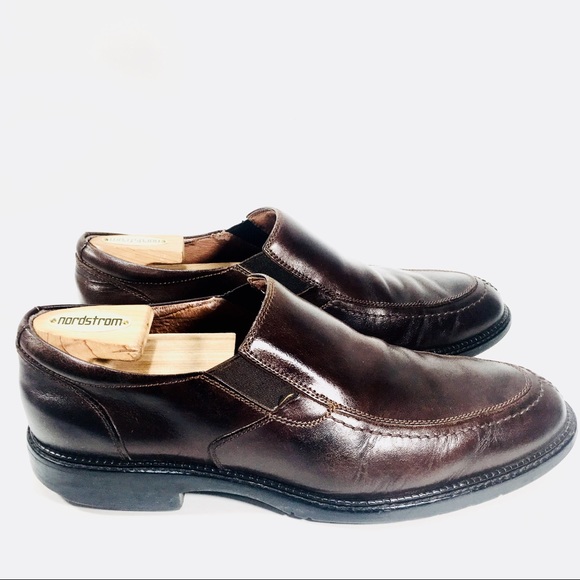 Johnston & Murphy Brown Leather Loafer Slipon Shoe main image 7